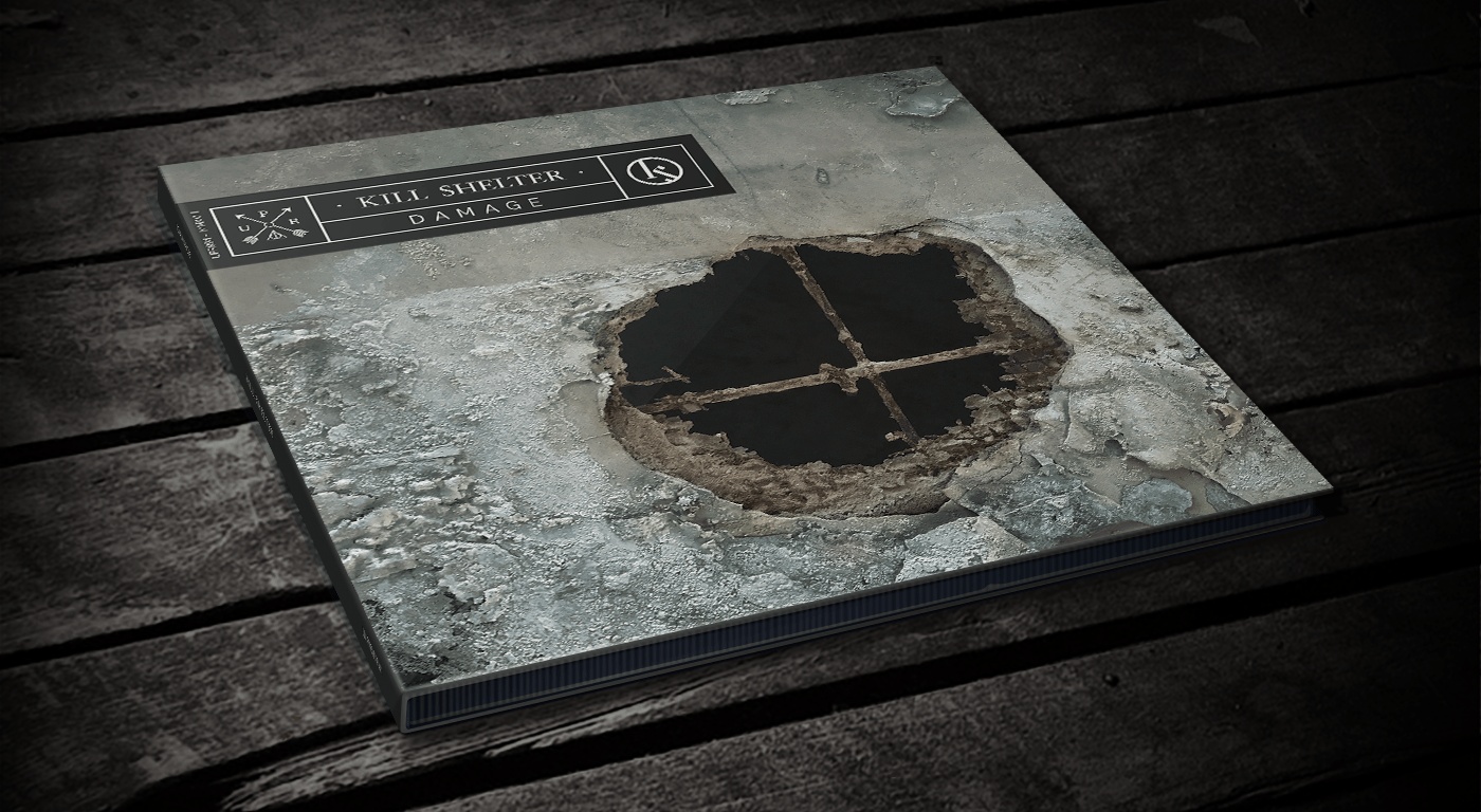 Mockup Kill Shelter by Unknown Pleasures Records