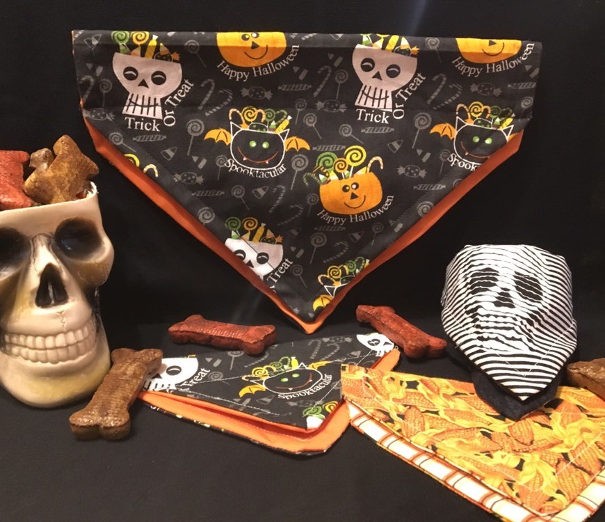 Halloween Bandana Final Product