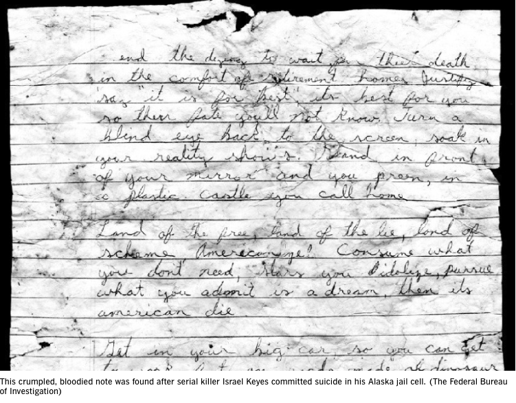 FBI Pictures — Israel Keyes Case