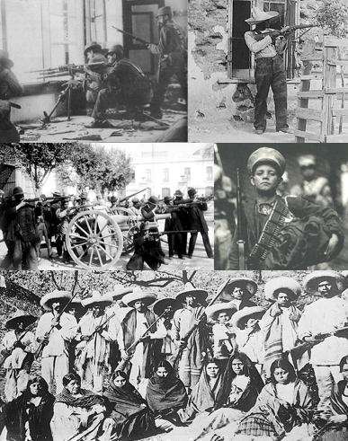 Collage Revolución Mexicana — The Mexican Revolution Collage