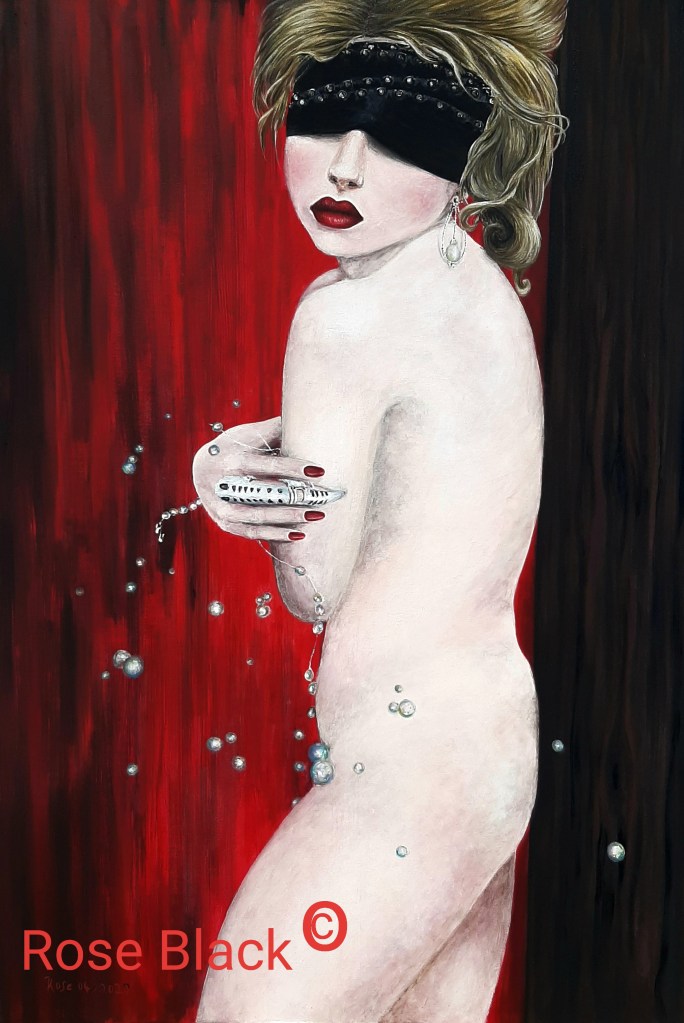 Artwork by German Gothic Artist © Rose Black — All Rights Reserved