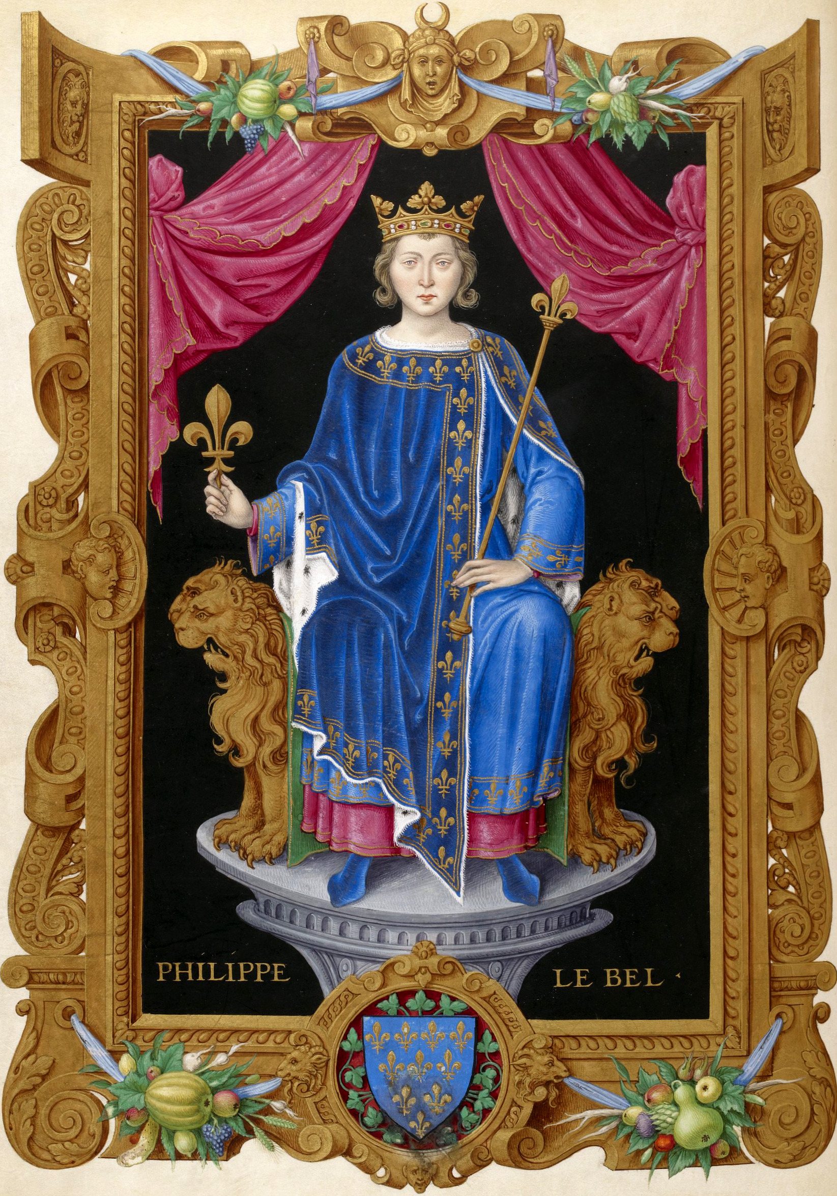 King Philippe IV Le Bel de France