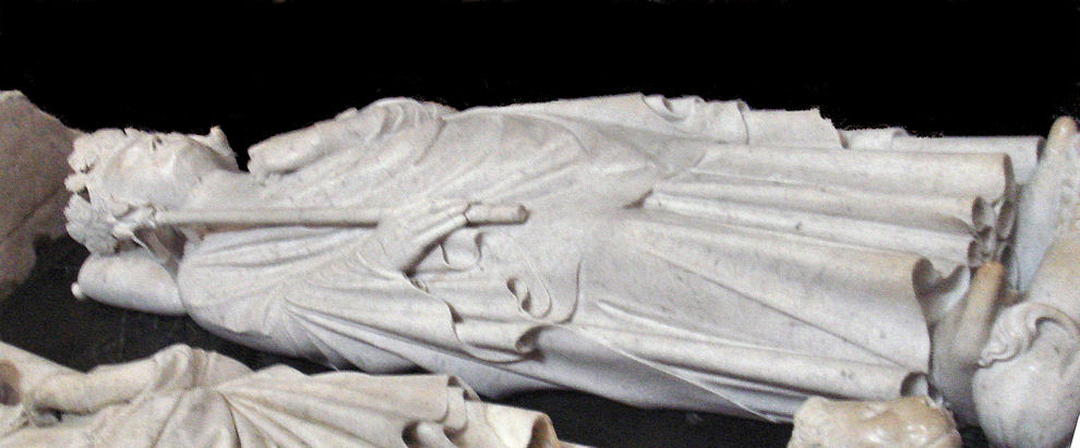 Tomb of Philippe le Bel in Basilic Saint Denis in France