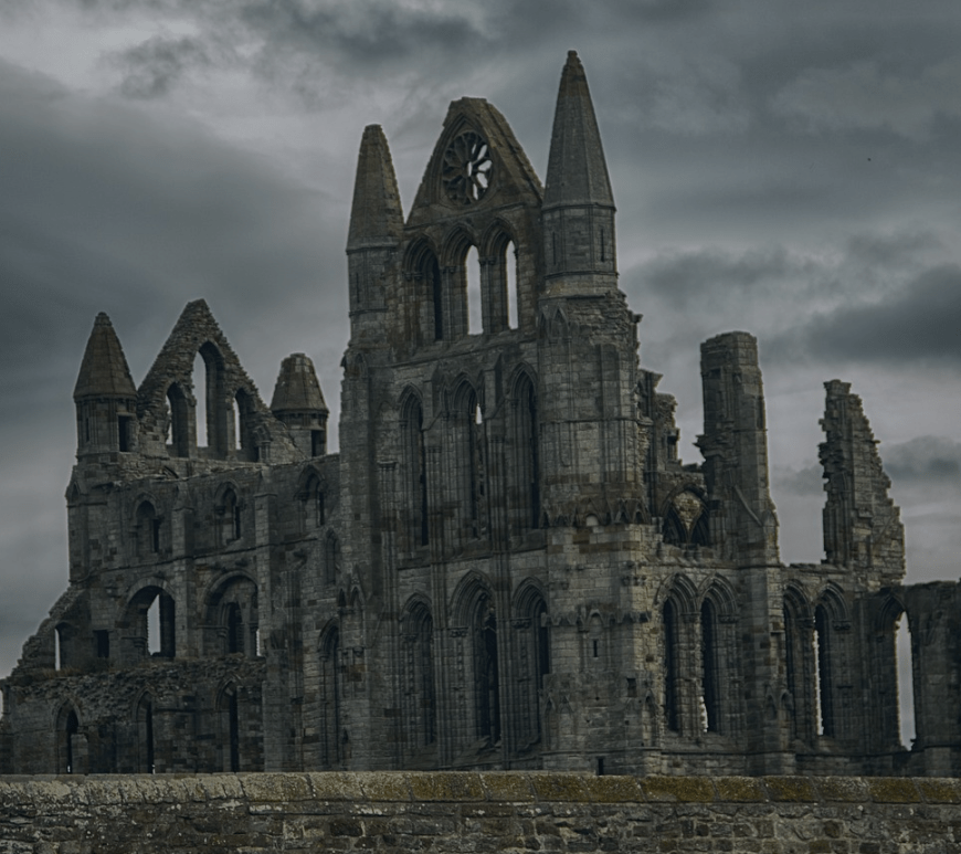 Gothic Medieval Castle Remains