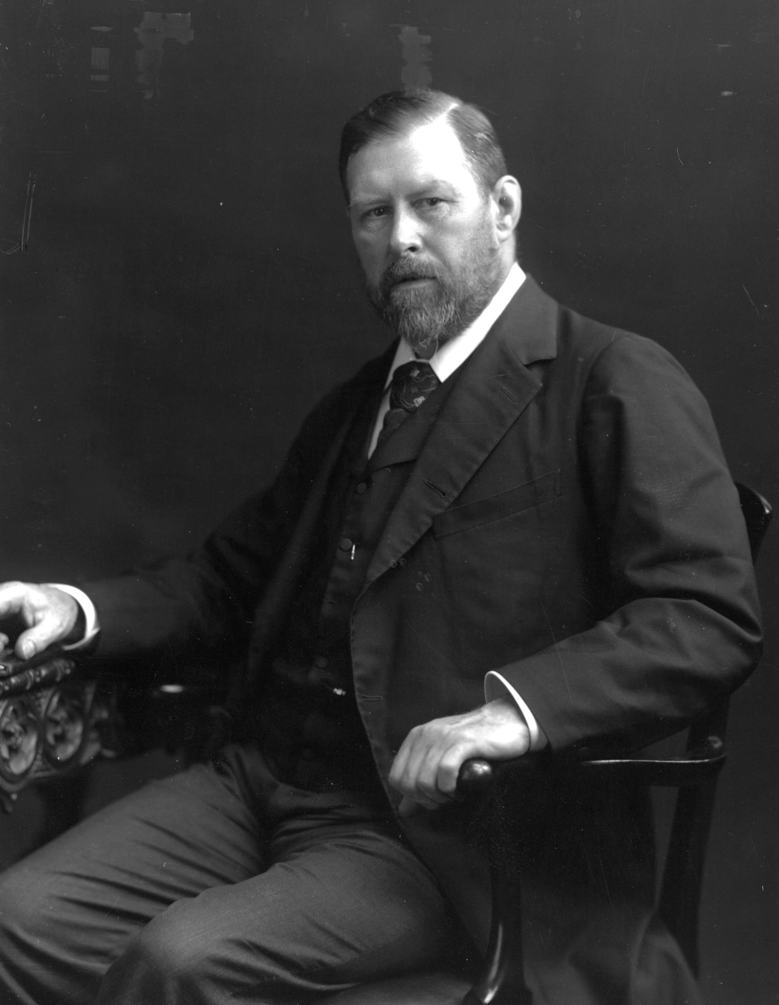 Irish Author Bram Stoker in 1906