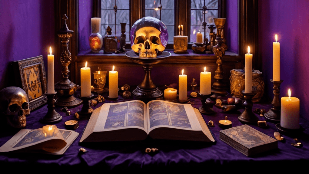 Witchcraft - Altar - Pagan - Tarot