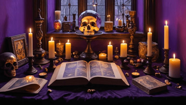Witchcraft - Altar - Pagan - Tarot