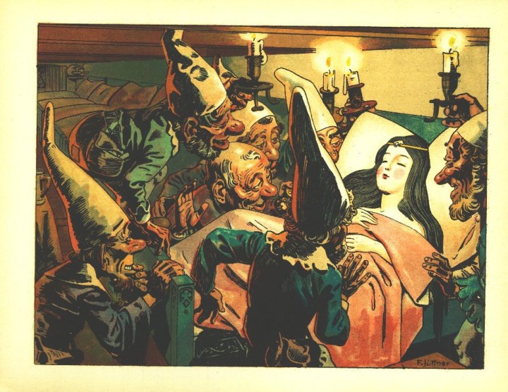 Gothic Fairy Tale - Franz Jüttner - Schneewittchen