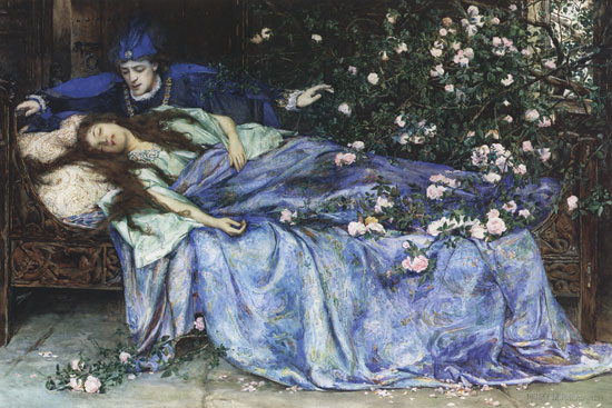 Henry Meynell Rheam - Sleeping Beauty