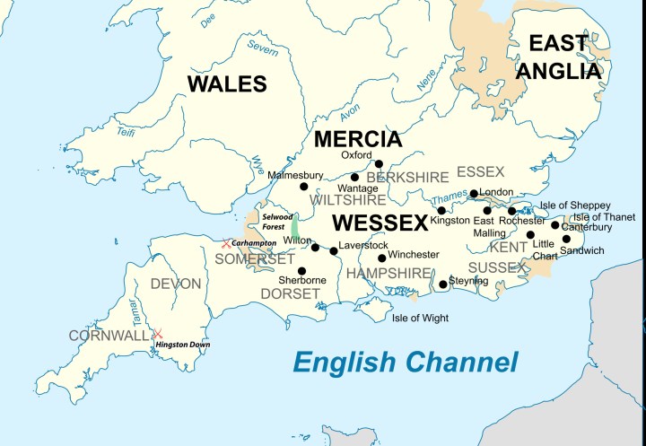 Kingdoms of England in the 10th Century