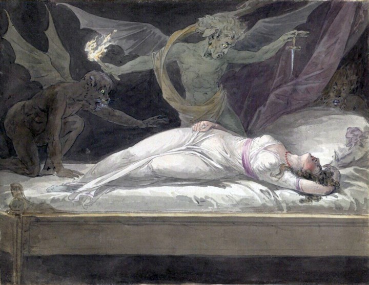 Incubus by Vincenz Georg Kininger - 1871